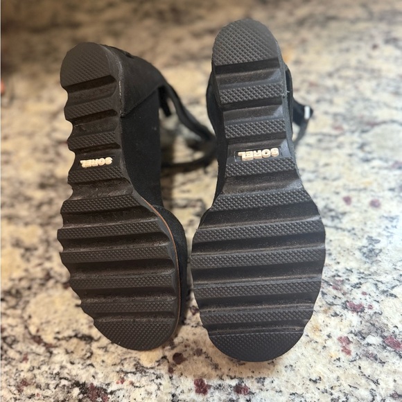 Sorel Joanie Ankle Strap Wedge Sandal 7.5 - Picture 9 of 10
